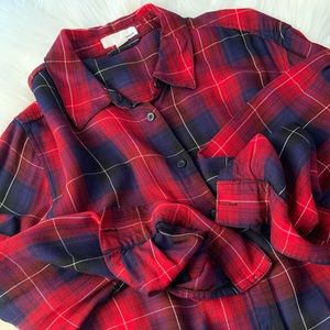 🛍 Garage Boyfriend Fit Plaid